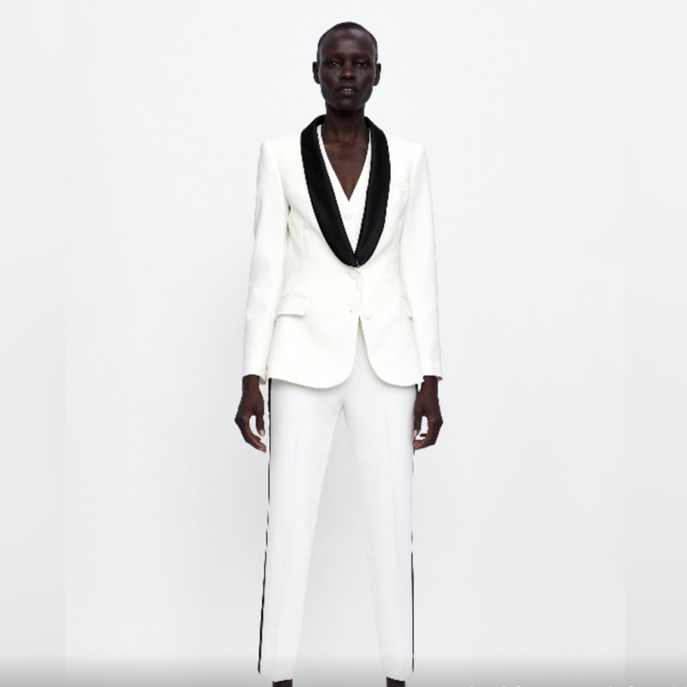 Zara White Tux
